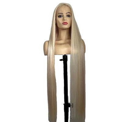 Европейские волосы 40-дюймовые предварительно вырванные кутикулы выровненные кружева фронтальные человеческие волосы парики