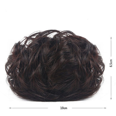 Светло-коричневый/темно-коричневый/коричнево-черный/естественный черный 100% человеческих волос Чигнон Модный