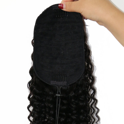Специализированный Body Wave Wrap Black Hair Piece с преимуществом свободного от выпадения и запутанности