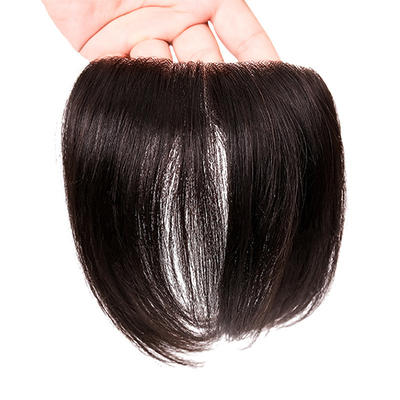 Super PU Skin Hair Topper 100% Human Hair Right Toupee Design с невидимой передней петлей в виде V