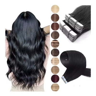 100% Remy Raw Human Hair Tape-In Hair Extension с 60% самым длинным соотношением волос