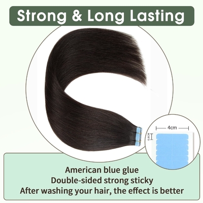 100% Remy Raw Human Hair Tape-In Hair Extension с 60% самым длинным соотношением волос